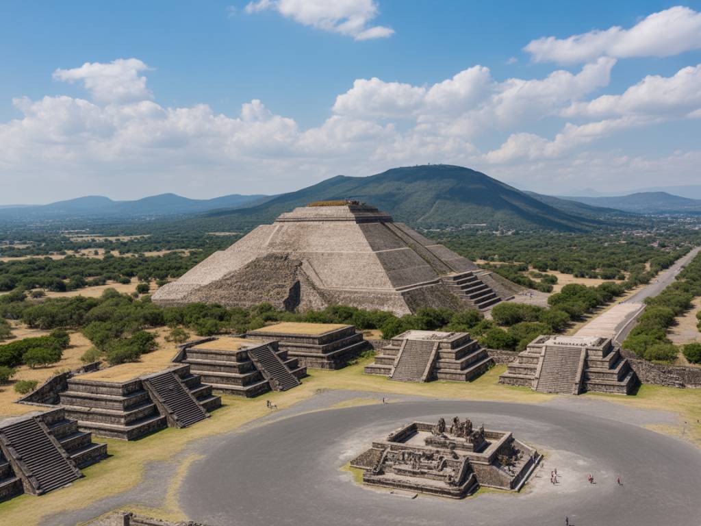 Teotihuacan au mexique : explorer les pyramides de la cité des dieux