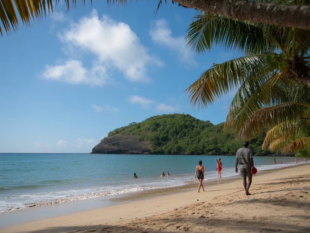 Anse moustiques martinique : une plage sauvage au charme discret